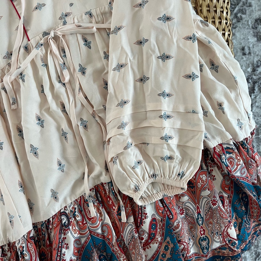 Boho western flowy dress ♥️